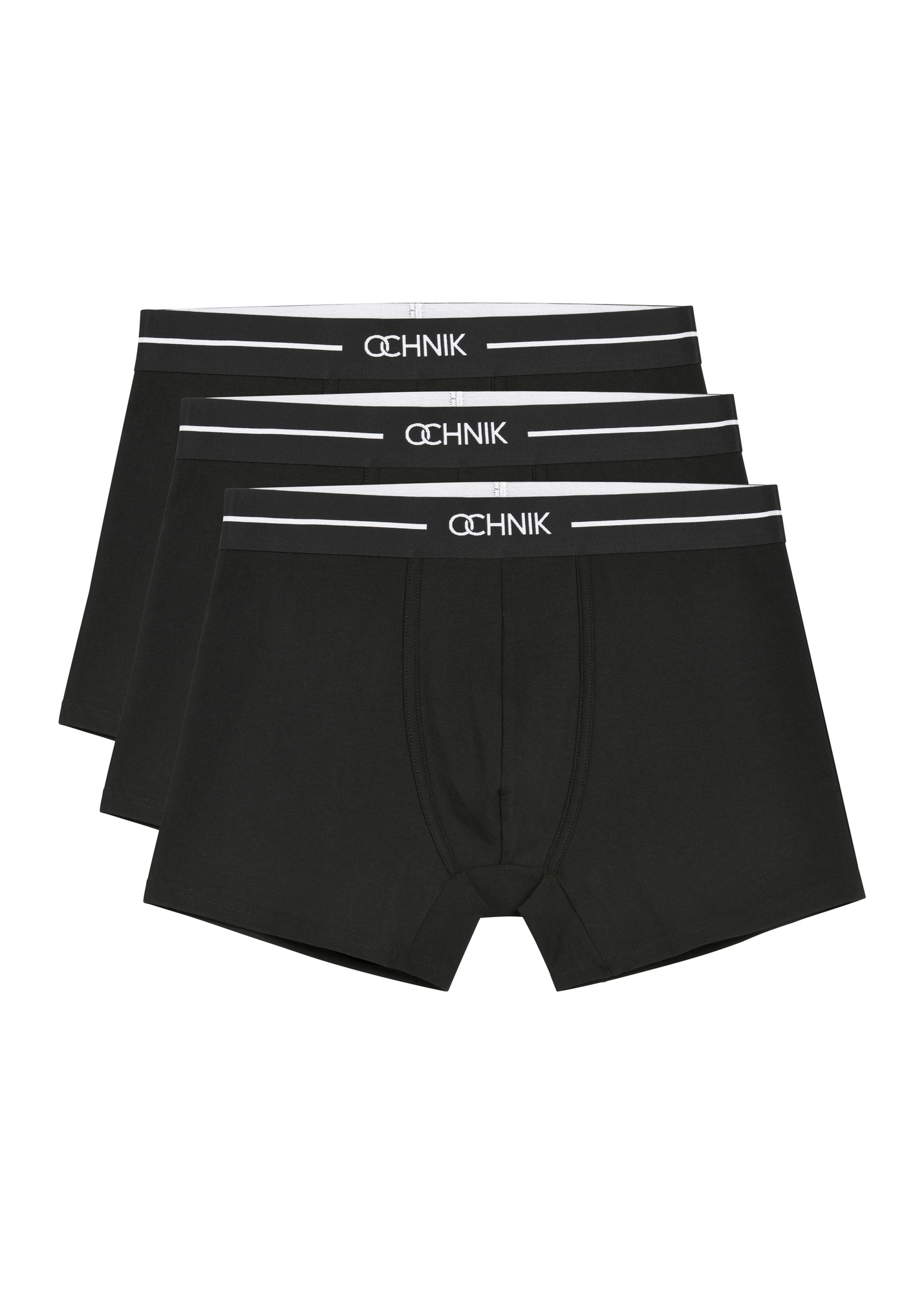 Trojbalenie čiernych pánskych boxeriek ZESMB-0012-99(Z26)